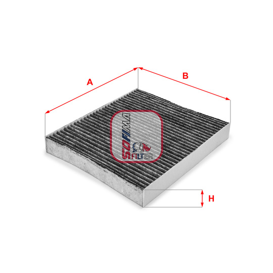 S 4114 CA - Filter, interior air 