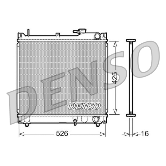 DRM47015 - Kylare, motorkylning 