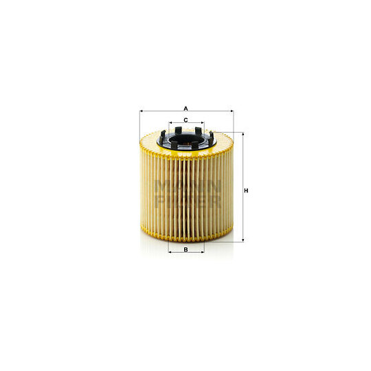 HU 923 x - Oil filter 