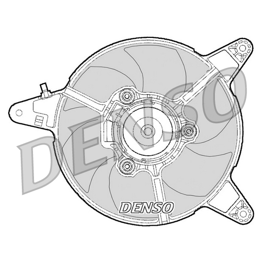 DER09095 - Ventilaator, mootorijahutus 