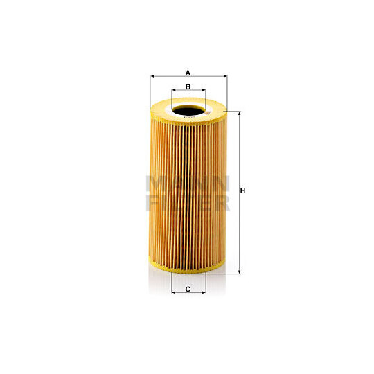 HU 848/1 x - Oil filter 