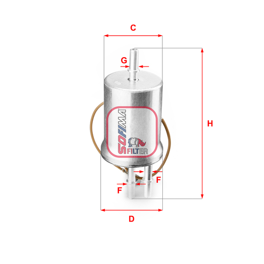 S 1853 B - Fuel filter 