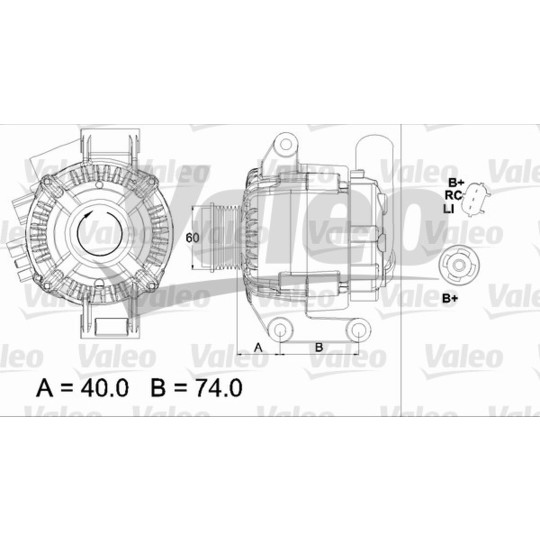 437448 - Alternator 