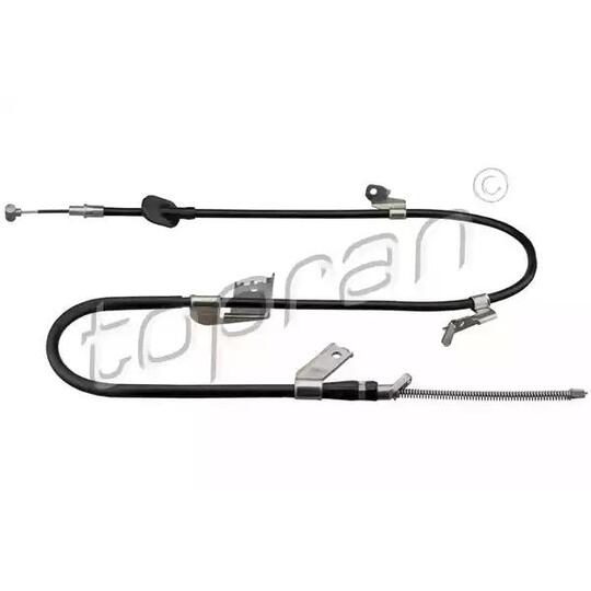 208 042 - Cable, parking brake 