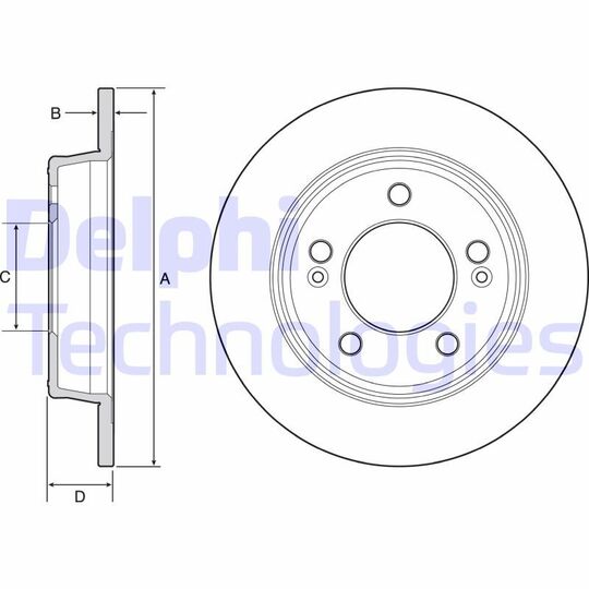 BG4559 - Brake Disc 