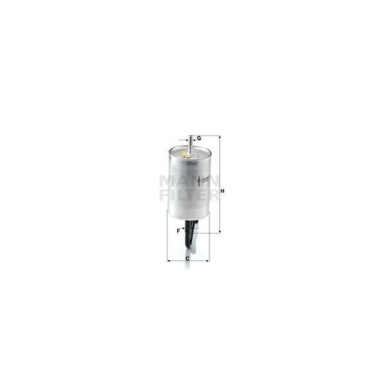 WK 832/1 - Fuel filter 