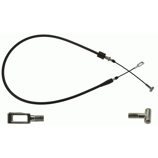 GCH618 - Cable, parking brake 