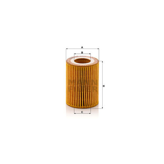 HU 7003 x - Oil filter 