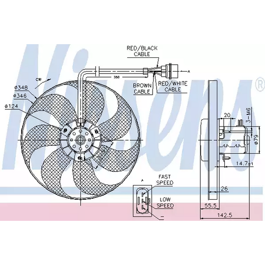 85686 - Fan, radiator 