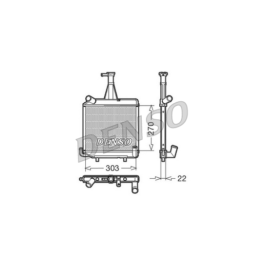 DRM99000 - Kylare, motorkylning 