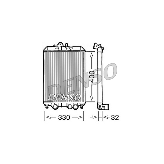 DRM22001 - Radiator, engine cooling 