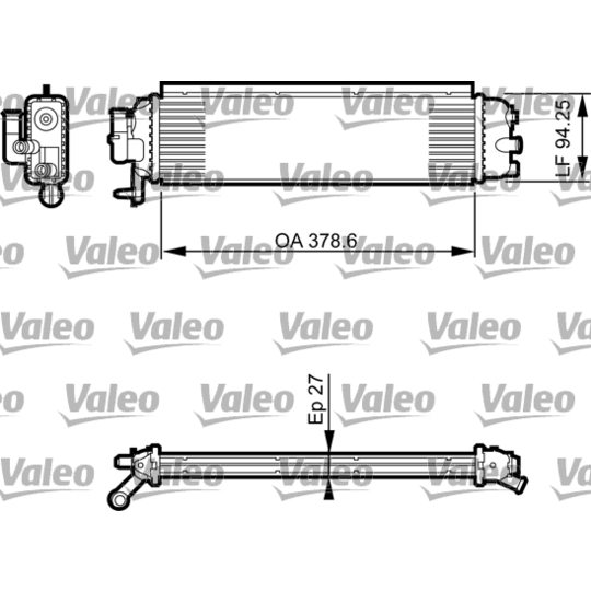 735561 - Radiator, engine cooling 