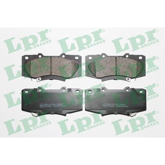 05P1682 - Brake Pad Set, disc brake 