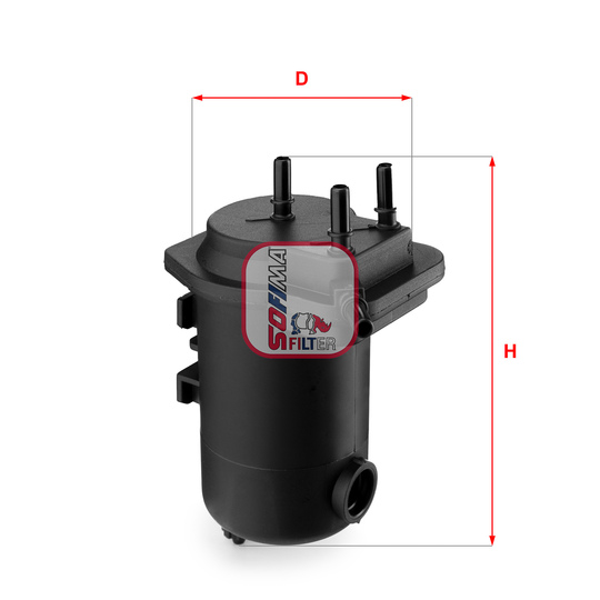 S 4051 NR - Kütusefilter 