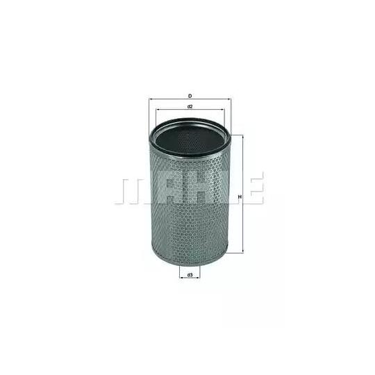 LXS 7233 - Secondary Air Filter 