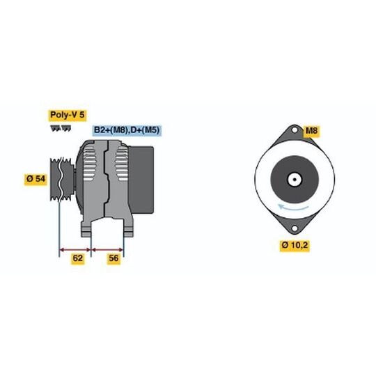 0 986 047 320 - Generator 