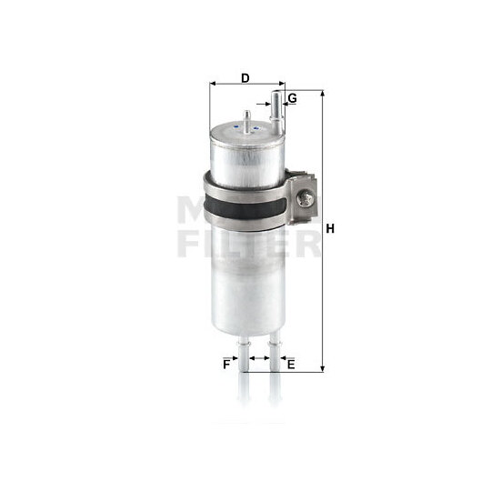 WK 513/4 - Fuel filter 