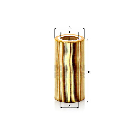 HU 1297 x - Oil filter 