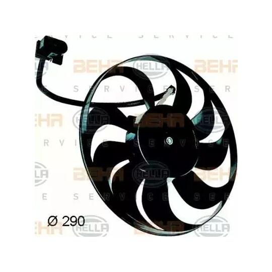 8EW 351 043-311 - Fan, radiator 