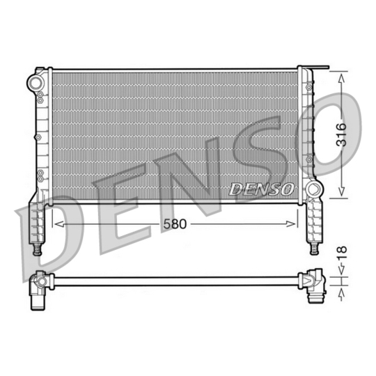 DRM09063 - Kylare, motorkylning 