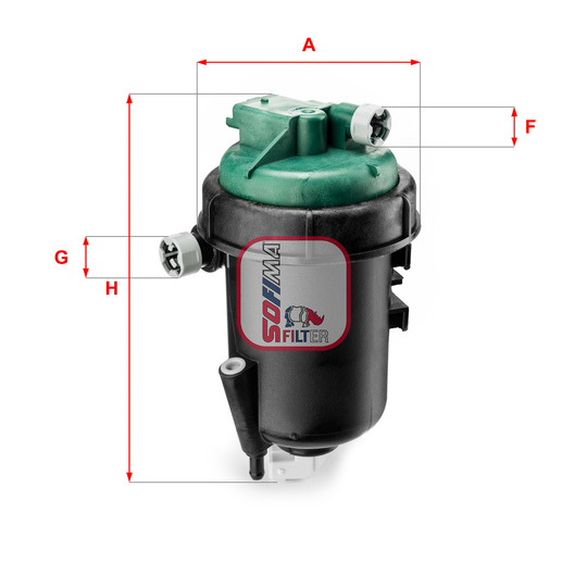 S 5145 GC - Fuel filter 