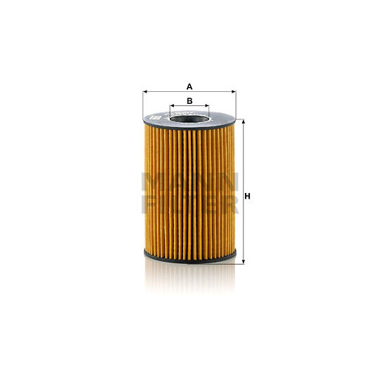 HU 8007 z - Oil filter 