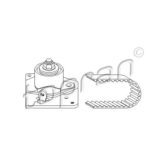 207 960 - Timing Belt Set 