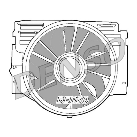 DER05007 - Fan, radiator 