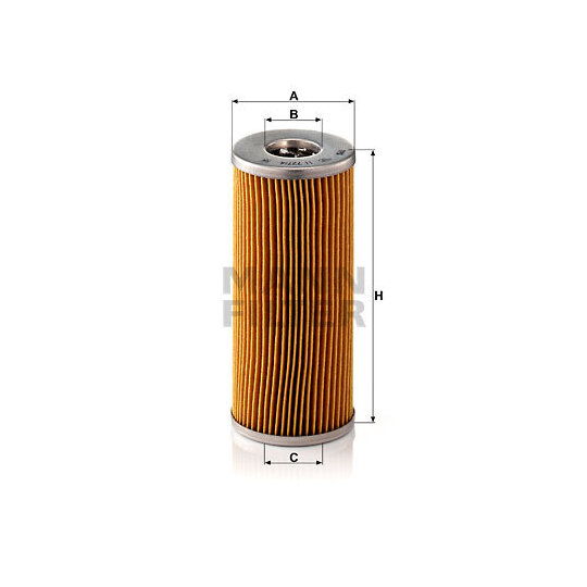 H 727/4 - Oil filter 
