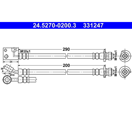 24.5270-0200.3 - Bromsslang 