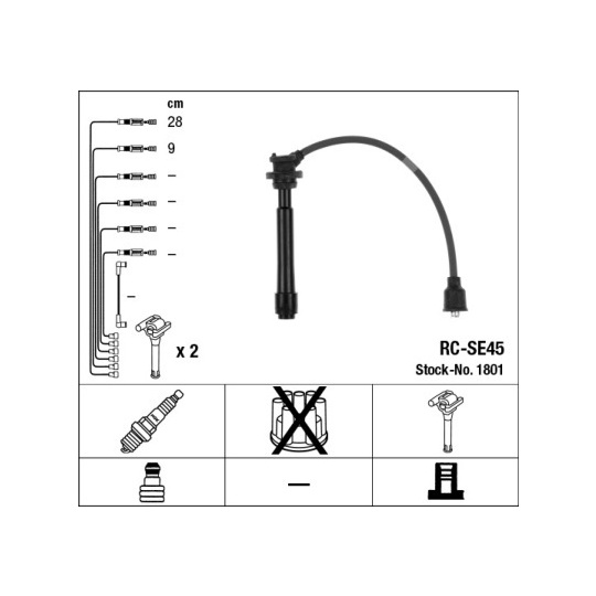 1801 - Ignition Cable Kit 