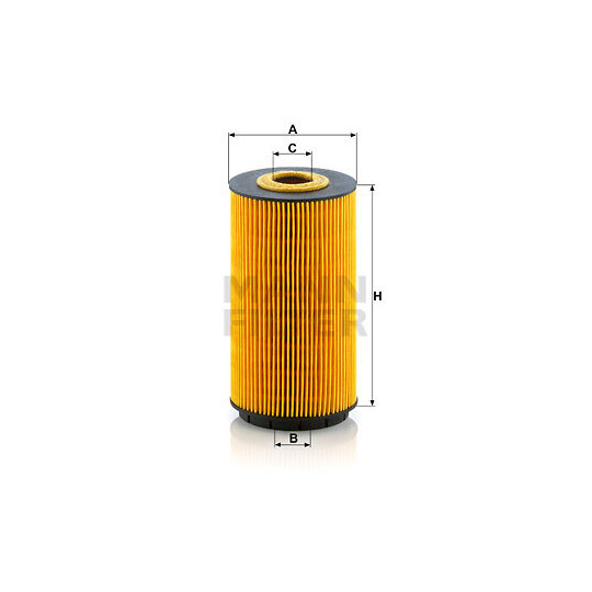 HU 8010 z - Oil filter 