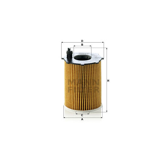 HU 716/2 x - Oil filter 