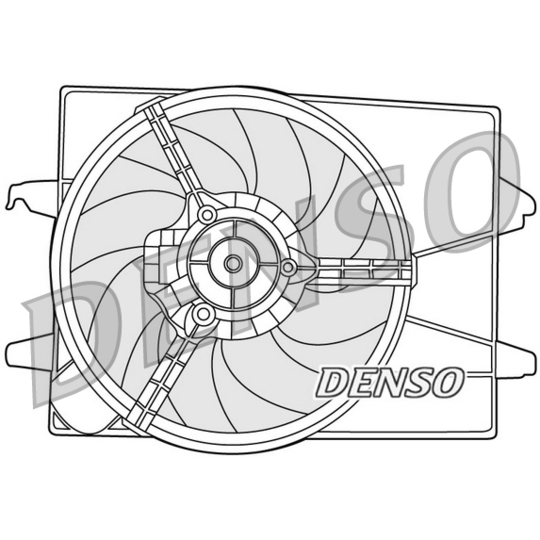 DER10003 - Fan, radiator 