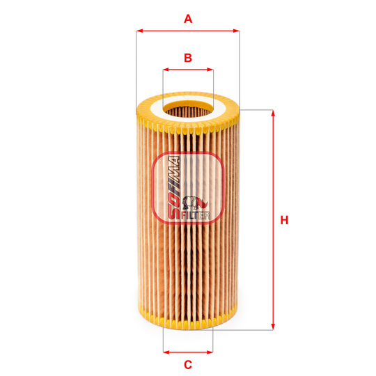 S 5041 PE - Oil filter 