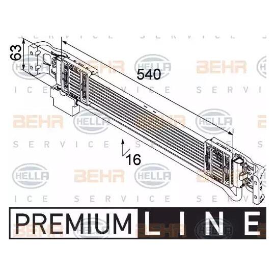 8MO 376 747-131 - Oil Cooler, engine oil 