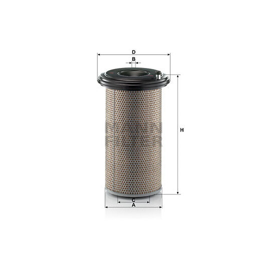 C 24 650/3 - Air filter 