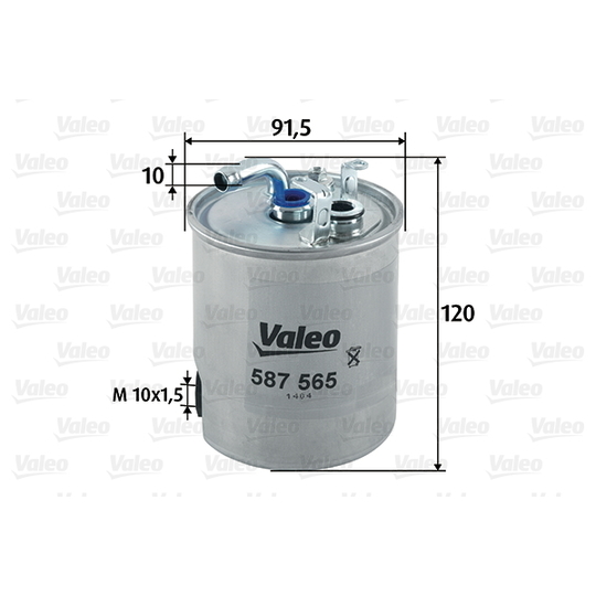 587565 - Fuel filter 