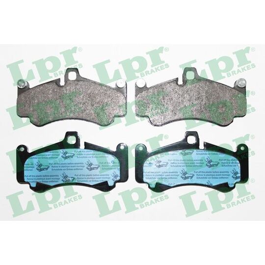 05P1765 - Brake Pad Set, disc brake 