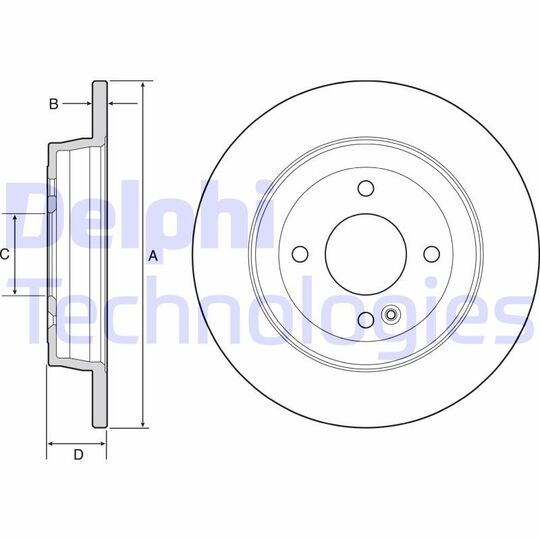 BG4564 - Brake Disc 