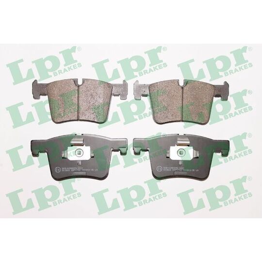05P1732 - Brake Pad Set, disc brake 