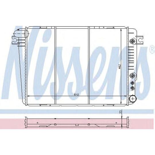 60632 - Radiator, engine cooling 