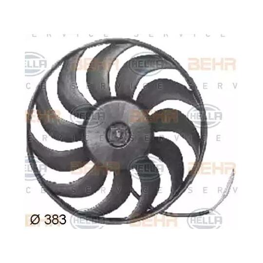 8EW 351 034-781 - Fan, radiator 