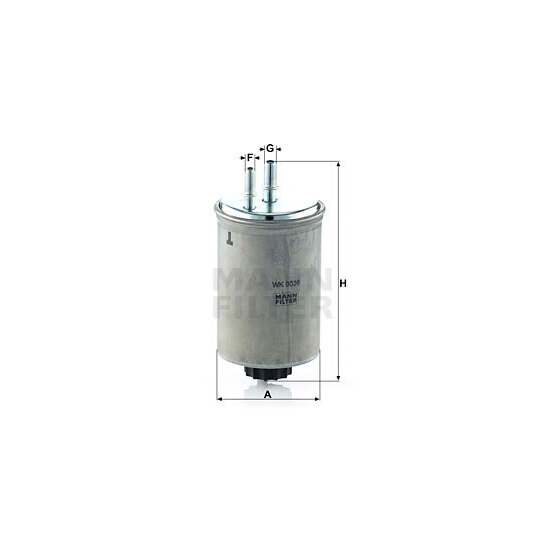 WK 9036 - Fuel filter 