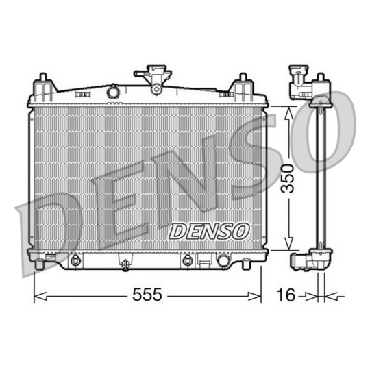 DRM44018 - Kylare, motorkylning 