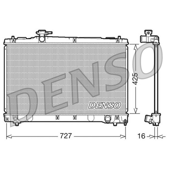 DRM50034 - Kylare, motorkylning 