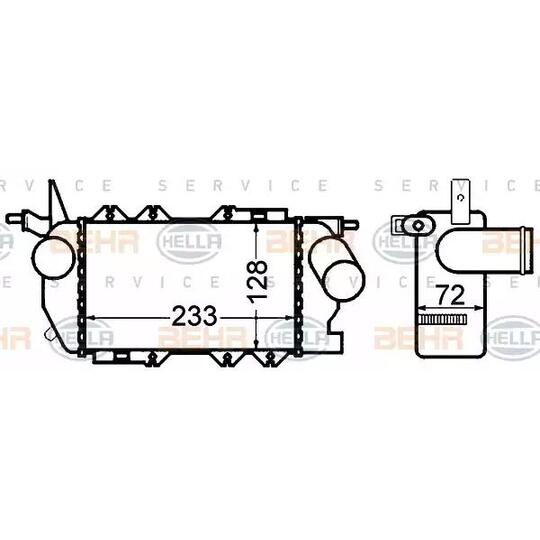 8ML 376 776-431 - Laddluftkylare 