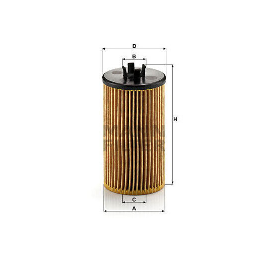 HU 612/2 x - Oil filter 
