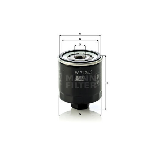 W 712/52 - Oil filter 
