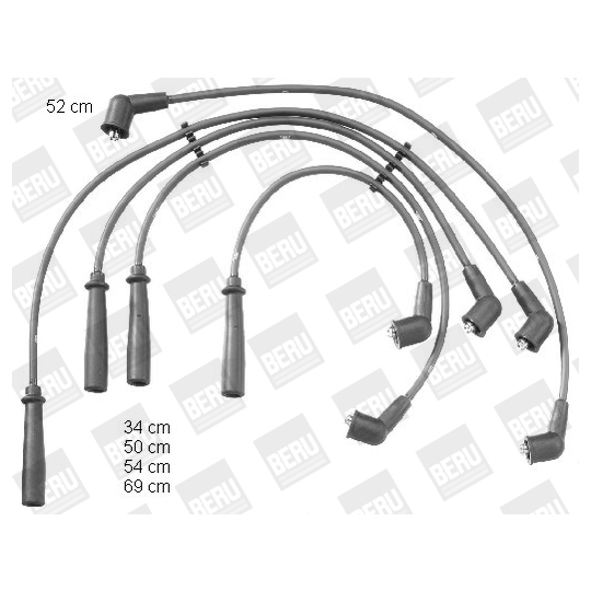 ZEF1308 - Ignition Cable Kit 